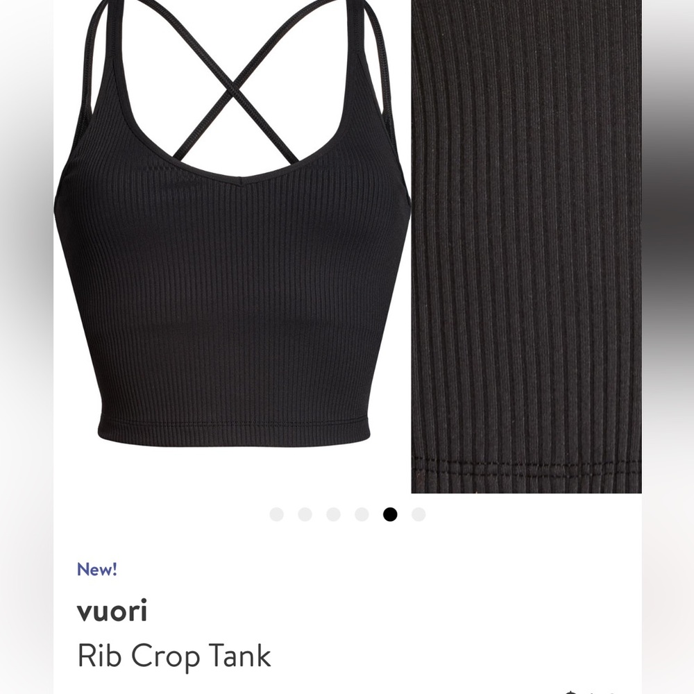 vuori NWOT Ribbed Tank Top M - Picture 3 of 7
